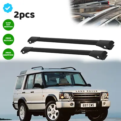 To Fits Land Rover Discovery 1998-2004 Roof Rack Cross Bars Black Set Roof Bar • $118