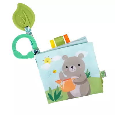 Ingenuity Soft Book Baby Book Sensory Educational – Nate The Bear • $12