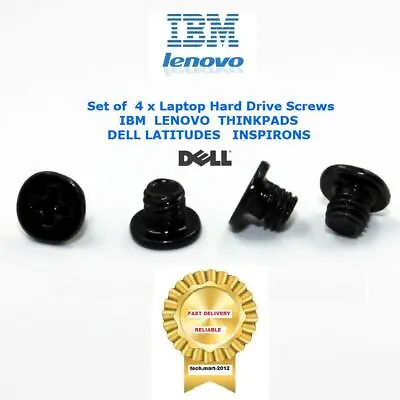 Laptop Hard Drive HDD Screws.3mm.DELL.LATTITUDE.INSPIRON.IBM.LENOVO.THINKPAD.NEW • £2.99
