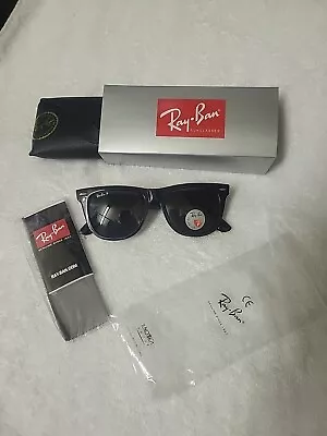 RAY-BAN Wayfarer Black Lens • $90