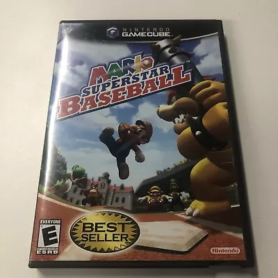 Mario Superstar Baseball For Nintendo GameCube With Manual And Insert • $68.99