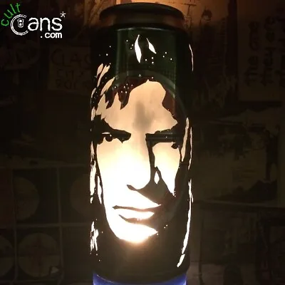 Dave Mustaine Beer Can Lantern! Megadeth Pop Art Lamp Metallica Unique Gift • $17.25