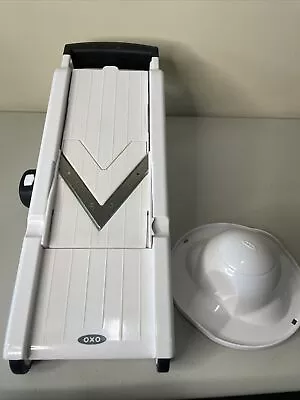 $9.99 • Buy OXO Good Grips V Blade Mandoline Slicer White Food Slicer Good Used Condition