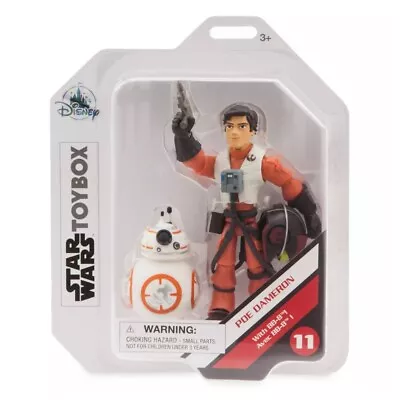 Disney Store Toy Box 5  Action Figure - POE DAMERON & BB-8 Star Wars • £18.99