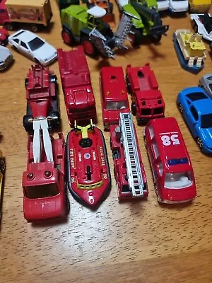Job Lot X 8 Fire Engine Toy Cars • £5