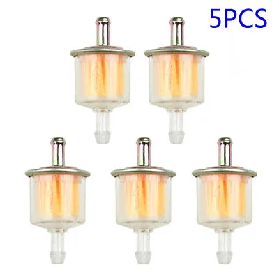 5pcs 5/16  Fuel Filters Universal Motorcycle Inline Gas Fuel Line 8mm 5/16 Inch • $6.29