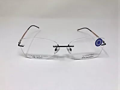 LIGHTEC MOREL France EYEGLASSES RIMLESS FRAME 30098L MP 06 55-17–145 T398 • $107.50