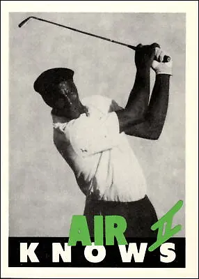 1990 Air Jordan #NNO Michael Jordan   Air Knows II Golf Chicago Bulls • $10