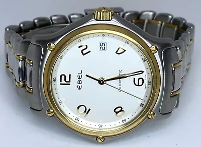 $2000 • Buy Men’s Ebel 1911 Automatic 38mm Watch 18K Yellow Gold Bezel 
