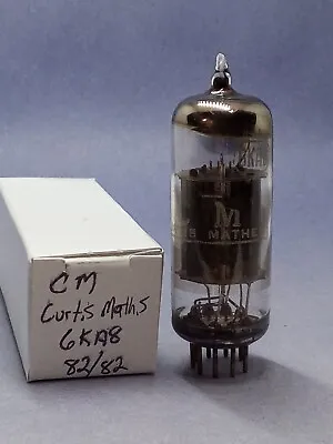 Vintage Tested CM Curtis Mathes 6KA8 Radio TV Ham  Vacuum Tube • $2