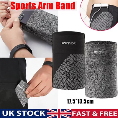 £5.49 • Buy Unisex Running Jogging Sports Armband Holder Wrist Pouch For IPhone Mobile Phone