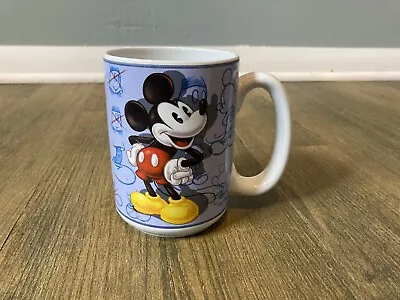 Disney Store Mickey Mouse Animator Sketches Artist Sketch 12oz Coffee Mug • $3