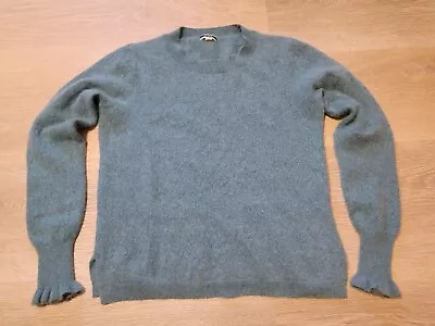 J Crew 100% Cashmere Sweater Women’s Size Medium Blue • $19.99