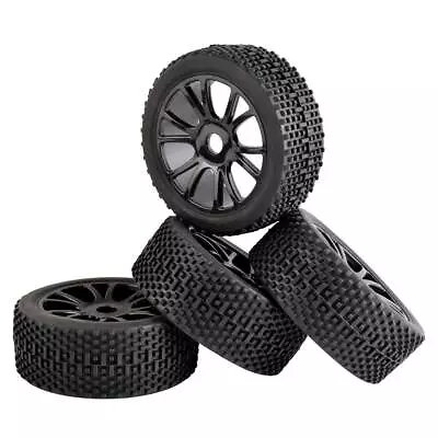 1/8 Rc Buggy Wheels Tires Set For Kyosho Inferno Ve Mp9 Hpi Vorza • $32.68