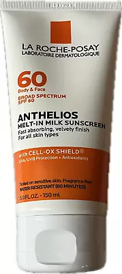 La Roche-Posay Anthelios 60 MELT IN Sunscreen SPF 60 5.0 Fl Oz Exp 2026 • $24