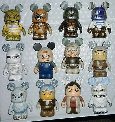 Disney Star Wars Series #4 Vinylmation ( Set Of 12 ) With Chaser • $155