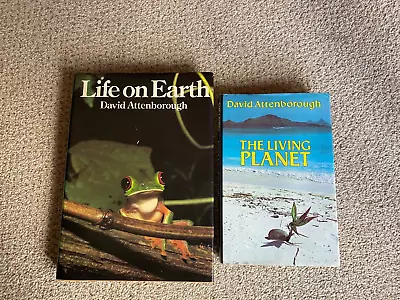 Life On Earth: A Natural History  & The Living Planet By David Attenborough • £5