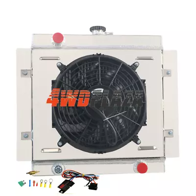 3 Row Radiator+Shroud Fan Kit Fit 68-80 Ford Escort Mk1 Mk2 PINTO Rs2000 MT AUS • $259