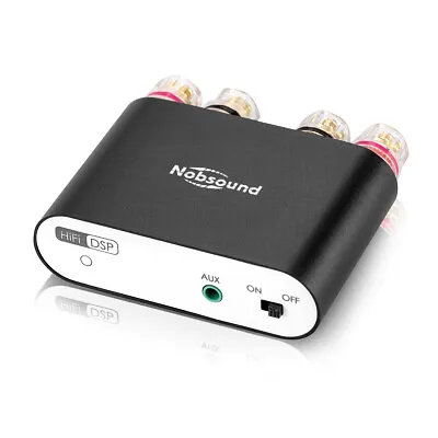 Nobsound NS-10G Pro Mini Bluetooth HiFi DSP Digital Power Amplifier Stereo Amp • £32.99