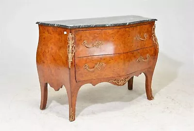 French Replica Green Marble Top Commode • $600