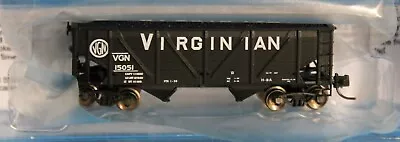 N Scale - BLUFORD SHOPS 63215 VIRGINIAN 2-Bay War Emergency Composite Hopper • $28.49