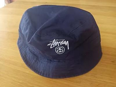 Stussy Black Bucket Cap  New VINTAGE NEW STOCK OOP • $29.95