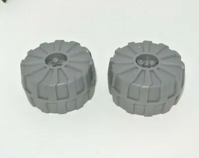 £5.45 • Buy LEGO: 2x Wheel Plastic Hard - Ref 2515 Grey Bluey Dark - Set 6211 75025 7261