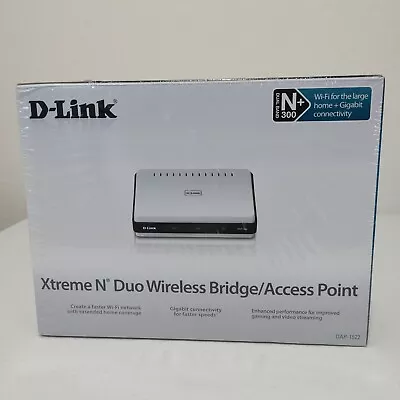 D-Link Wireless Dual Band N 300+ Mbps Wi-Fi Gigabit Range Extender / Access... • $64.99