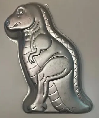 1987 Wilton Partysaurus T-Rex Cake Pan / Mold - Model #2105-1280 - Vintage 1987 • $12.99