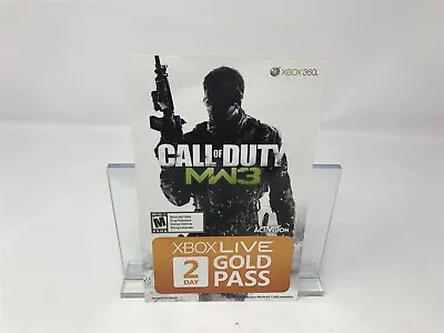 Cal Of Duty MW3 2 Day Gold Pass - Microsoft Xbox 360 Live - New Unredeemed RARE • $22.07