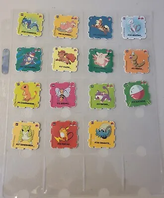 Pokemon Cubitz Tazo Puzzle #1 - Near Complete Set *Missing 1* • $149.99