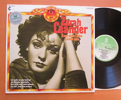 Zarah Leander Kann Denn Liebe Sunde Sein NEAR MINT Electrola EMI 1C 038-46 449 • $12.42