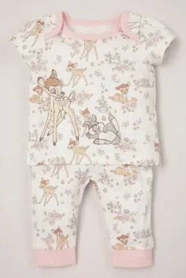 Disney Bambi Baby Girls Pyjamas.  Various Ages. Brand New • £11.99