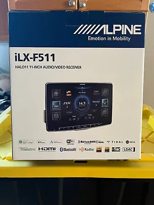 New Alpine ILX-F511 Halo 11  Digital Media Receiver Apple CarPlay + Android Auto • $1099.99