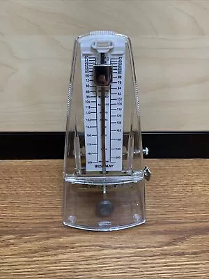 Universal Mechanical Metronome Music Tempo Musician Practise Timer - Transparent • $20