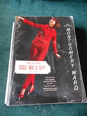 Montgomery Ward Softbound  Catalog  1965 Fall & Winter • $11.50