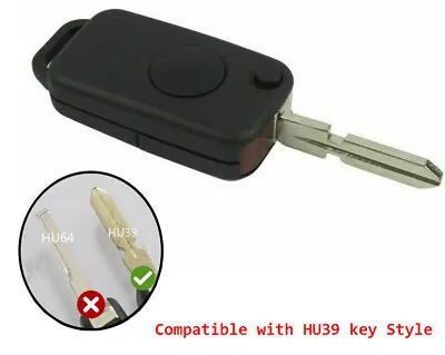 Remote Key Shell Case For Mercedes Benz ML430 E500 SL320 SL500 S320 S500 HU39 • $9.88