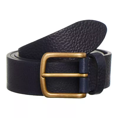 £77.36 • Buy Anderson's A0980 Leather Belt (Dark Navy / English Brass) Size 40