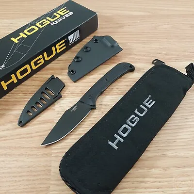 Hogue Extrak Fixed-Blade Knife 3.25  Black CPM-M4 Tool Steel Blade G10 Handle • $182.49