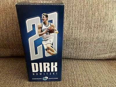 Dirk Nowitzki Twenty Seasons Rookie Debut Bobblehead Dallas Mavericks #1 Of 10 • $39.99