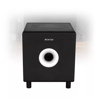 10  Inch Active Home Cinema Sub Hi-Fi Surround Subwoofer Bass Bin Speaker 200W • £195