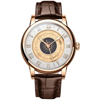 LOBINNI Mens Automatic Watches Luxury Watch Mechanical Wristwatch Carved Dial • $209