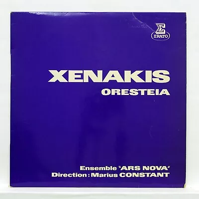 $40.80 • Buy MARIUS CONSTANT - XENAKIS Oresteia ERATO STU 70565 LP EX