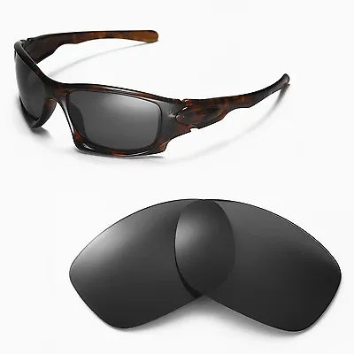 New Walleva Polarized Black Replacment Lenses For Oakley Ten Sunglasses • £25.01