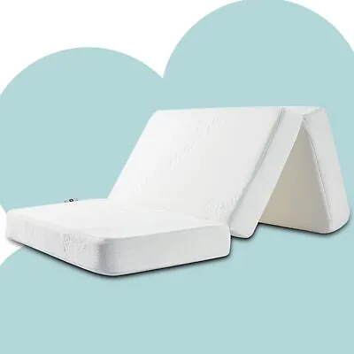 Hygge Hush Tri-fold Memory Foam Mattress Topper-3” Ventilated Crib Mattress Pad • $33.28
