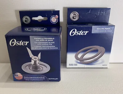 Genuine Oster Blender Blade 4961 With 2 Oster Sealing Ring Pack 4900 New • $12.95