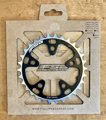 NOS FSA PRO 30 Tooth Inner Chainring 74mm BCD Black 5 Bolt Full Speed Ahead • $21.69
