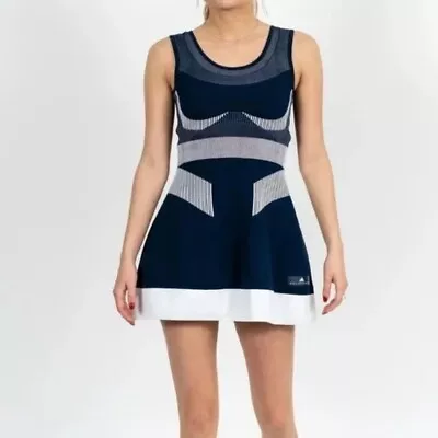 Adidas Stella McCartney Rare Blue Tennis Dress Size Small • $99.99