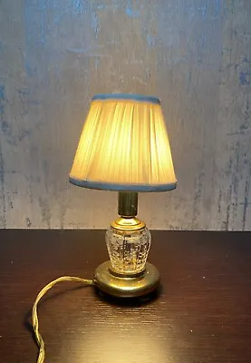 Vintage Waterford Crystal 9.5 ” Boudoir Side Table Lamp • $84