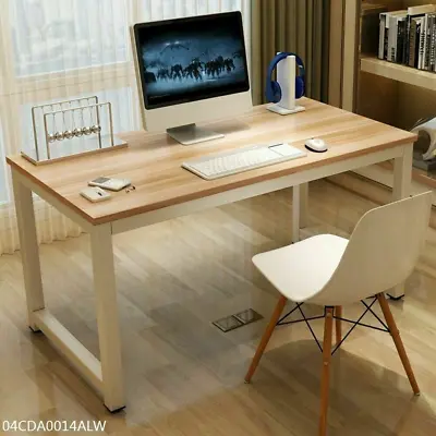 55 Inch G-plus Computer Table Study Desk Office Furniture Oak Color Workstation • $79.89